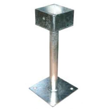 Galvanised Cup Post Bases