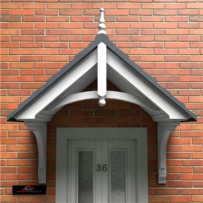 Easy fit door clearance canopy