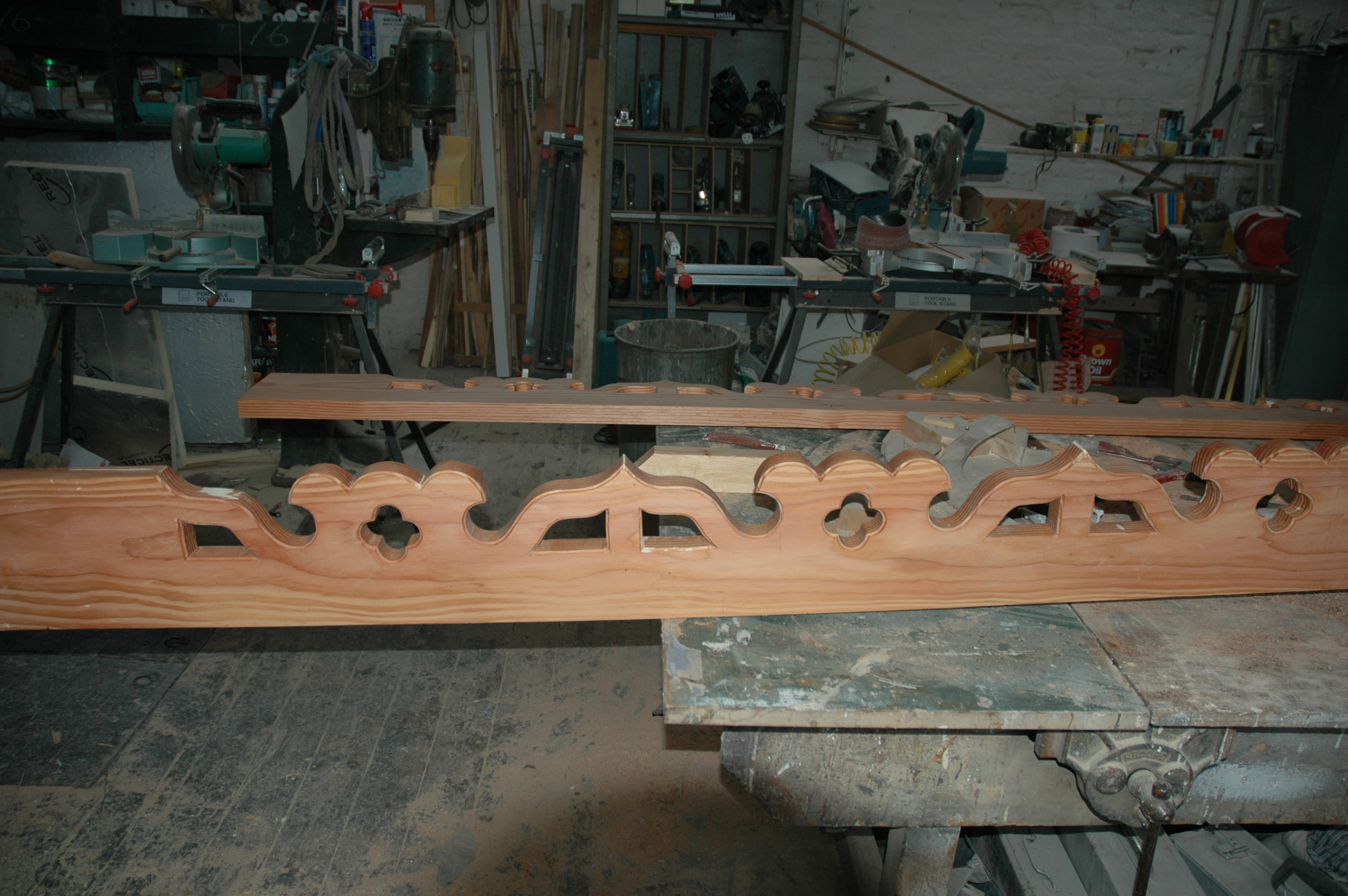 carved barge board