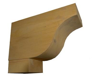 Timber Dentils 250 mm projection, planted foot F-D4